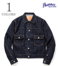 PHERROW'S フェローズ 2nd Type デニムジャケット|ジージャン『13.5oz. DENIM JACKET 1950MODEL』【アメカジ・ワーク】407J-SW