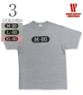 88/12 HEATHER CREW NECK TEE M-80