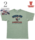 88/12 HEATHER CREW NECK TEE ROCK-ON