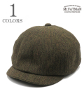 BEAK NEWSBOY CAP SERGE