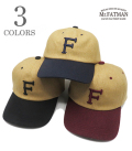 F BASEBALL CAP WOOL