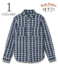 INDIGO NORAGI SASHIKO SHIRT