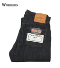 WORKERS Slim Tapered Jeans Black