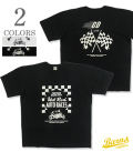 Tube Print T-Shirt HOT ROD AUTO RACES