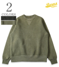 30/7 COZUN 両Vガゼット CREW NECK SWEAT Pigment Dye