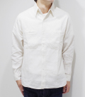 BUZZ RICKSON'S WHITE CHAMBRAY WORK SHIRT