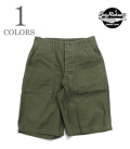 BUZZRICKSON’S バズリクソンズ コットンサテン|ベイカーショーツ『SHADE 107.TYPE I,CLASS SHORTS』【アメカジ・ミリタリー】BR51735