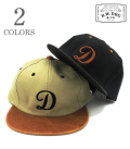 DOG&CO 2 TONE LEATHER COTTON CAP