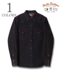 ベンガラ染め DENIM WESTERN SHIRT