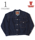 WAREHOUSE ウエアハウス 13.5oz 1stタイプデニムジャケット『DD-2001 1st T-BACK STYLE』【アメカジ・ワーク】DD-2001
