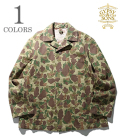 SLEEPING FROGSKIN CAMO SHIRTS JACKET