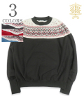 SNOW PATTERN DERBY SWEAT