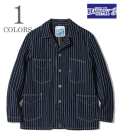 8oz. SPECIAL WOVEN STRIPE DENIM WORK COAT