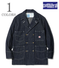 9.5oz. SPECIAL WEAVE DENIM DOUBLE BREASTED COAT