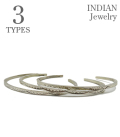 Navajo Stampede Silver Bangle Elaine Tahe