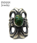 Navajo Sand Cast Ring Sonoran Gold Tq. Harrison Bitsue