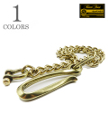 BEAR FOOT ベアフット 真鍮製|ウォレットチェーン『BRASS WALLET CHAIN』【アメカジ・キーホルダー】IPC-OG01