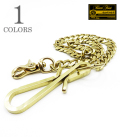 BEAR FOOT ベアフット 真鍮製|ウォレットチェーン『BRASS WALLET CHAIN』【アメカジ・キーホルダー】IPC-OG02