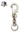 F-HOLE CARABINER KEY HOLDER/SILVER PLATING