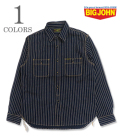10oz SELVADGE DENIM WABASH WORK SHIRTS