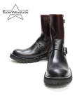 SLOW WEAR OILD LEATHER ENGINEER BOOTS