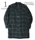 ORGUEIL Tweed Check Maquignon Coat
