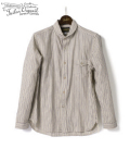 ORGUEIL Stripe Shawl Collar Shirt