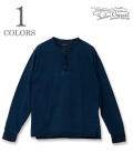 Indigo Henry Neck T-shirt