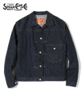 SUGAR CANE 13oz. BLUE DENIM BLOUSE 1937 MODEL