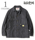 9.5oz. PRINT MOLESKIN WORK COAT