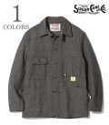 16.7oz. INDIGO TWEED WORK COAT