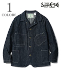10.5oz. 砂糖黍 DENIM WORK COAT