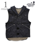11oz. OKINAWA DENIM SIGNAL VEST TYPE II