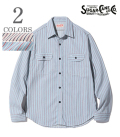 DOBBY STRIPE WORK SHIRT