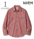 RED CHAMBRAY WORK SHIRT