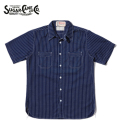 SUGAR CANE FICTION ROMANCE シュガーケーン フィクションロマンス 半袖|ウォバッシュストライプ|ワークシャツ『8.5oz. WABASH STRIPE WORK SHIRT』【アメカジ・ワーク】SC36267