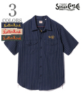 COKE STRIPE WORK SHIRT with EMBROIDERED