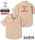 COKE STRIPE WORK SHIRT MIKE'S 66 SERVICE