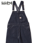 SUGAR CANE 11oz. BLUE DENIM OVERALLS