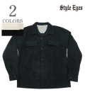 SYLE EYES CORDUROY  SPORTS SHIRT