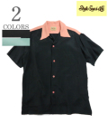 STYLE EYES TWO-TONE RAYON BOWLING SHIRTS