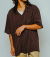 Rayon Open Cpllar Shirt