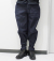 WAREHOUSE INDIGO DENIM MILITARY PANTS