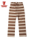 BROWN PRISONER PANTS