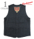 CUSHMAN BLACK CHAMBRAY WORK VEST 
