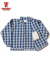 1900’S INDIGO BLUE and WHITE CHECK BLOUSE