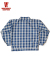 1900’S INDIGO BLUE and WHITE CHECK BLOUSE