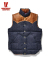 INDIGO HBT DOWN VEST
