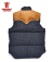 LIGHT OUNCE DENIM DOWN VEST