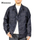 M-43 Shirt Jacket, 6 oz Brown Back Denim